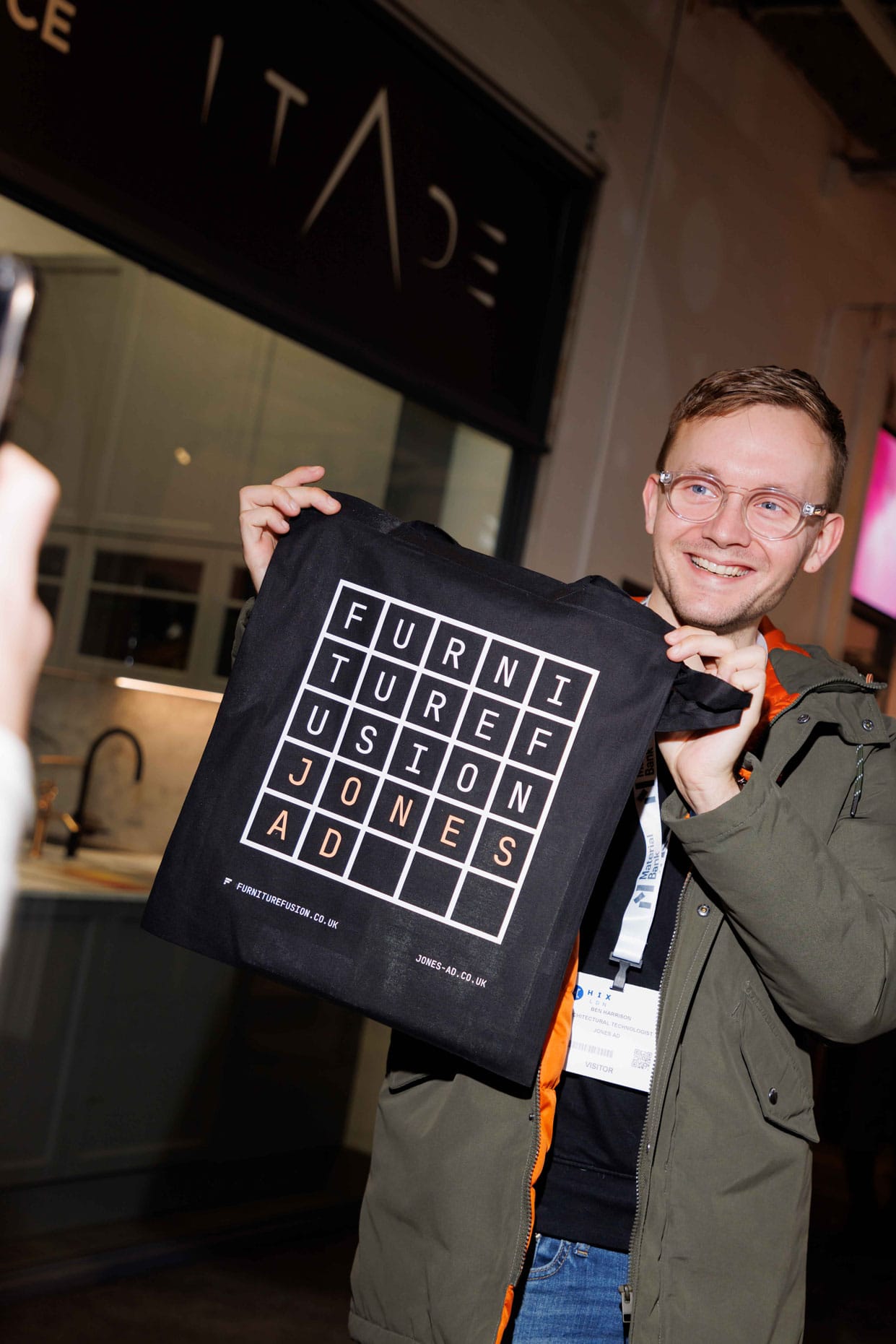We really enjoyed our collaboration with Furniture Fusion - We even got the t-shirt!